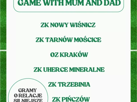 Terminarz - Game with Mum and Dad 2026