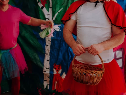 Teatralny Dzień Dziecka w Areszcie Śledczym w Krakowie.